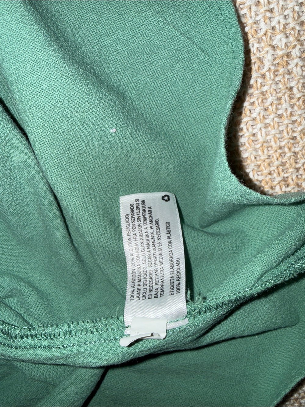 Universal Thread Girls' Hunter Green Button-Front Ruffle Strap Dress - Picture 4 of 4